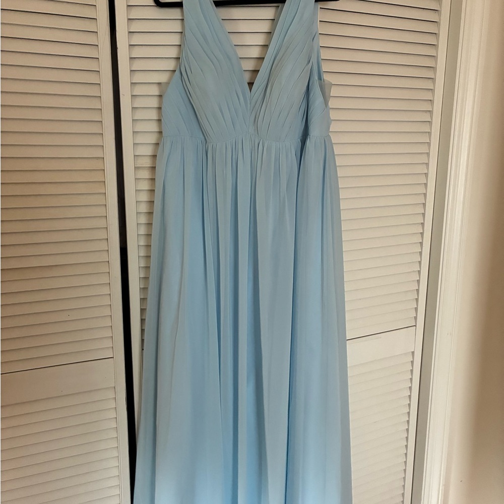 NWT Azazie Ranvie Sky Blue Size 18
